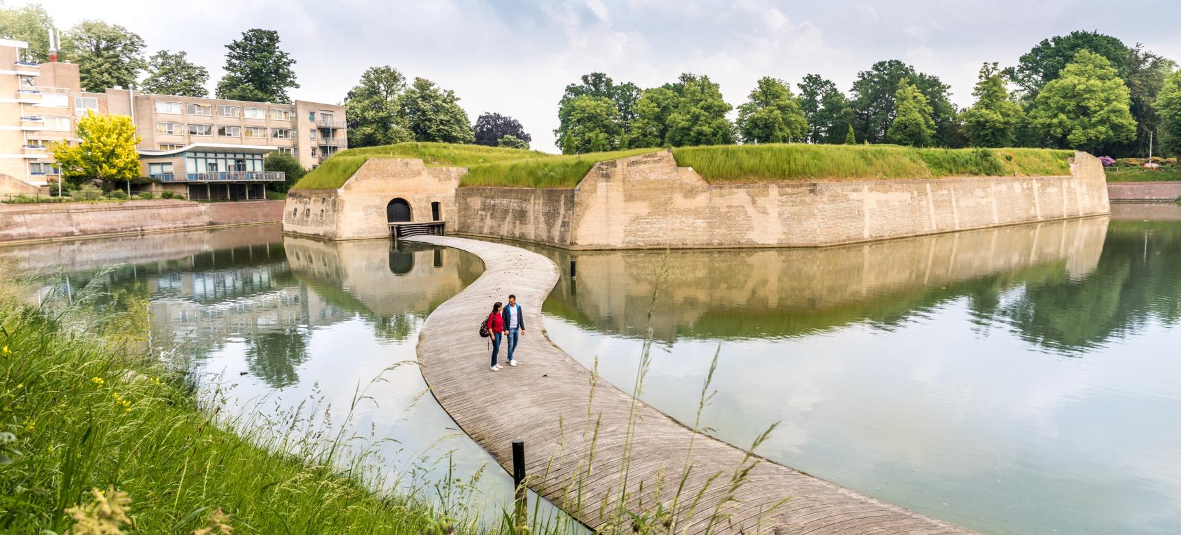 Bergen op Zoom - Ravelijn van de oude vestingwerken (VisitBrabant)