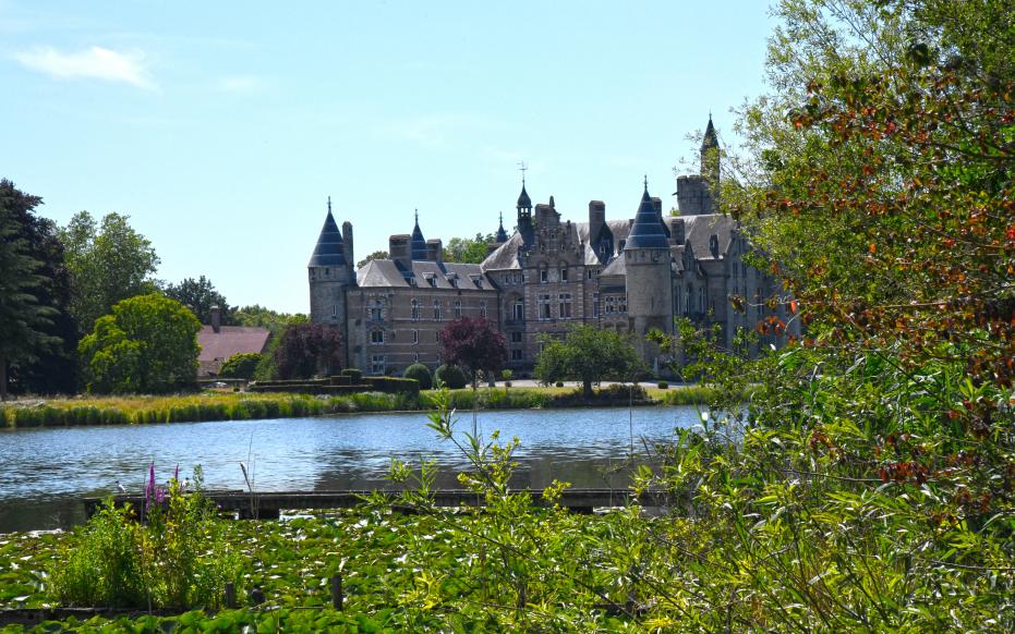 Oude Schelde met Kasteel Marnix van St Aldegonde