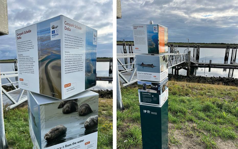 Bebording NP Oosterschelde